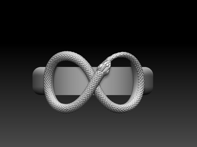 ring snake 3D Print 509513