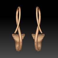 earrings cobra - Thumbnail 4
