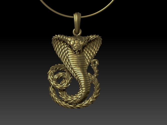 pendant cobra 3D Print 509530