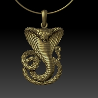 Small pendant cobra 3D Printing 509530