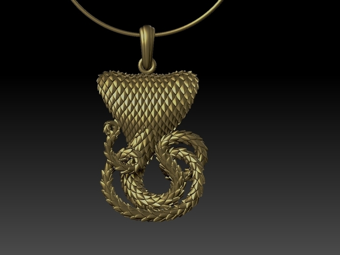 pendant cobra 3D Print 509532