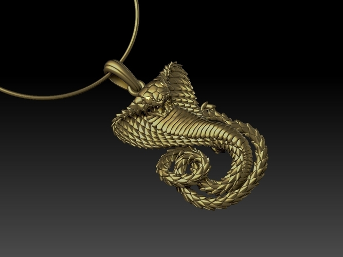 pendant cobra 3D Print 509535