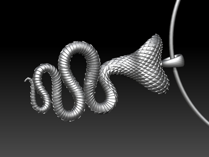 pendant cobra 3D Print 509537