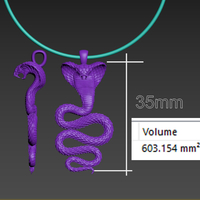 pendant cobra - Thumbnail 4