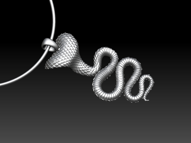 pendant cobra 3D Print 509540