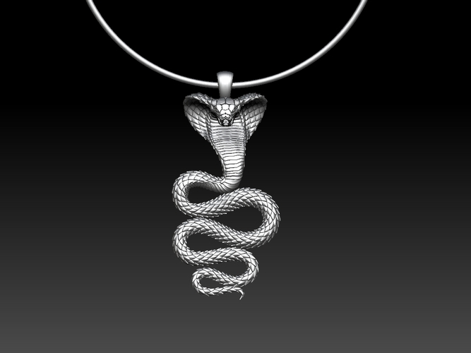 pendant cobra 3D Print 509541