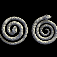 Small snake 3D Printing 509544