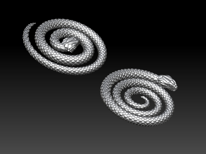 snake 3D Print 509550