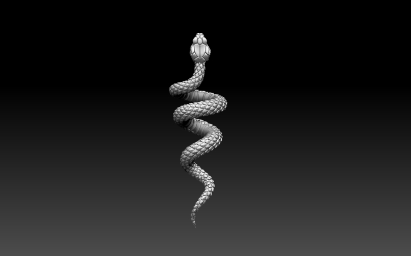 Cobra snake 3D Print Model