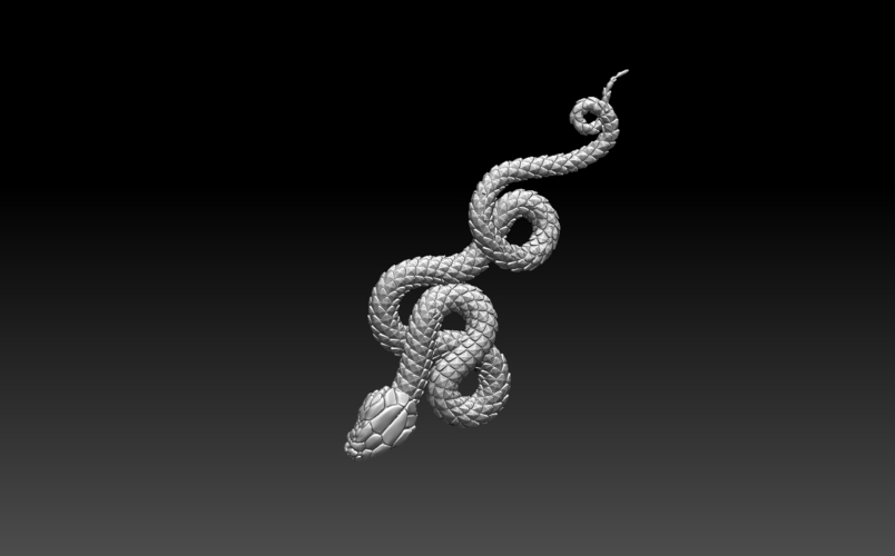 3d snake