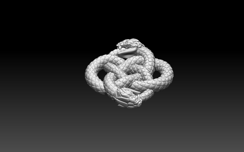 snake ornament 3D Print 509579