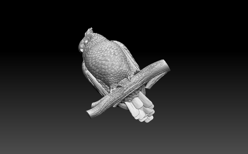 owl 3D Print 509694