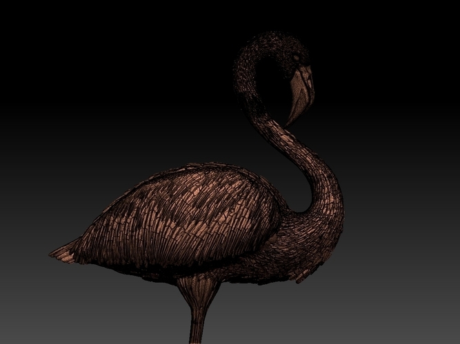 flamingo 3D Print 509700