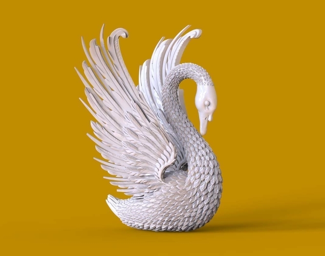 swan 3D Print 509717