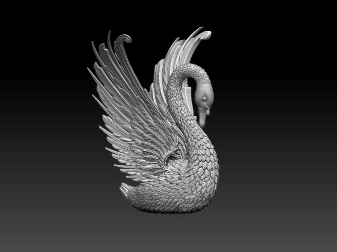 swan 3D Print 509724