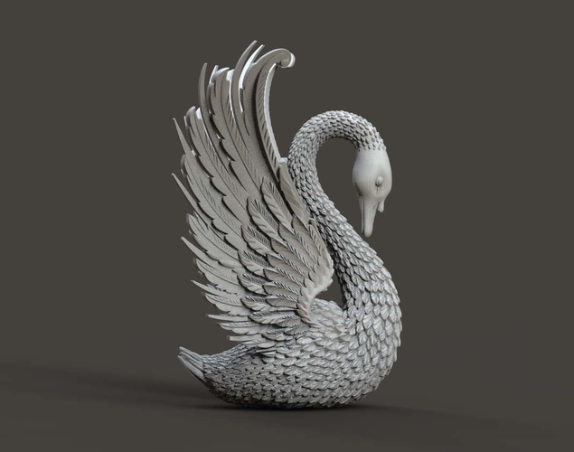 swan 3D Print 509728