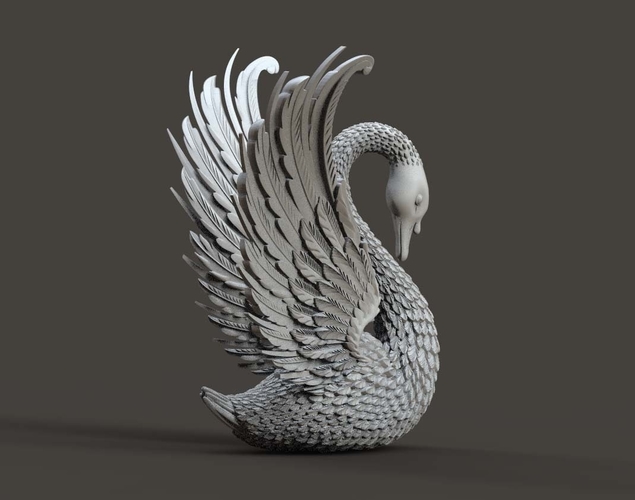 swan 3D Print 509729