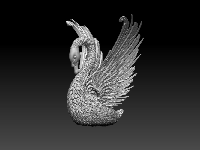 swan 3D Print 509730