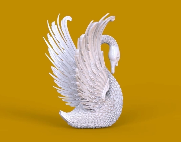 swan 3D Print 509732