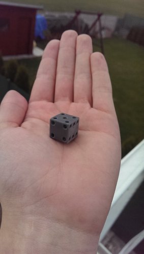 Holey dice 3D Print 50987