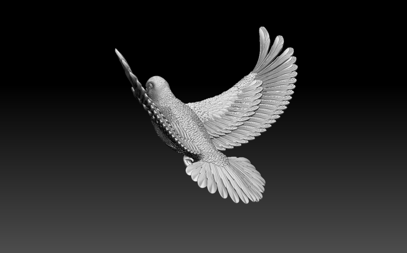 pigeon 3D Print 509873