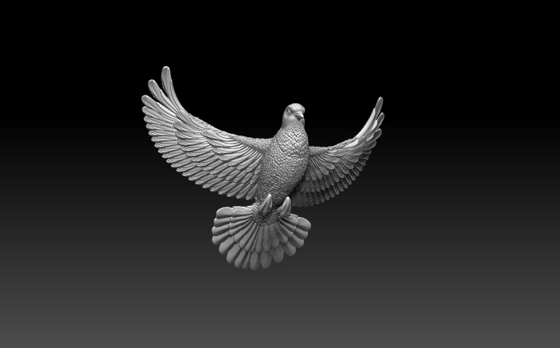 pigeon 3D Print 509874