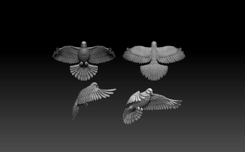 pigeon 3D Print 509893