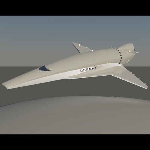 2001 Orion III spaceplane 3D Print 50993