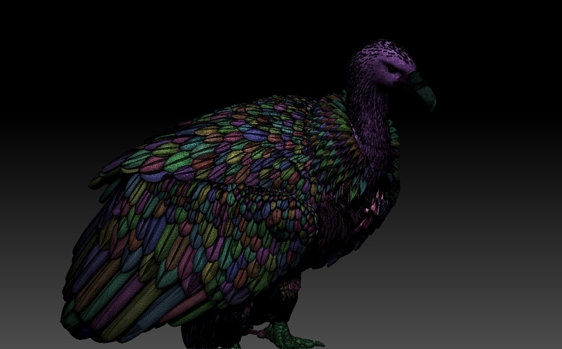 vulture 3D Print 509932