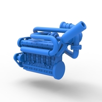 Twin Turbo straight-six engine Scale 1:25 - Thumbnail 9