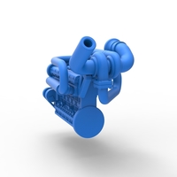 Twin Turbo straight-six engine Scale 1:25 - Thumbnail 10