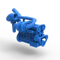 Twin Turbo straight-six engine Scale 1:25 - Thumbnail 15