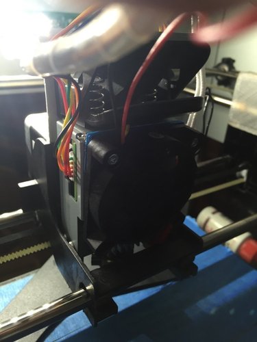 daVinci 1.0 Fan Upgrade Bracket 3D Print 51017