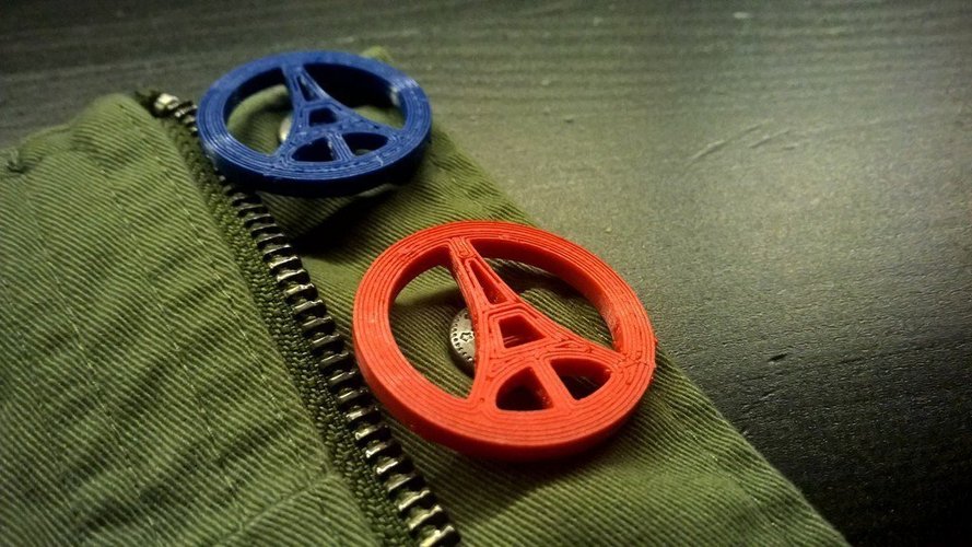 Snap #ParisPeace 3D Print 51021