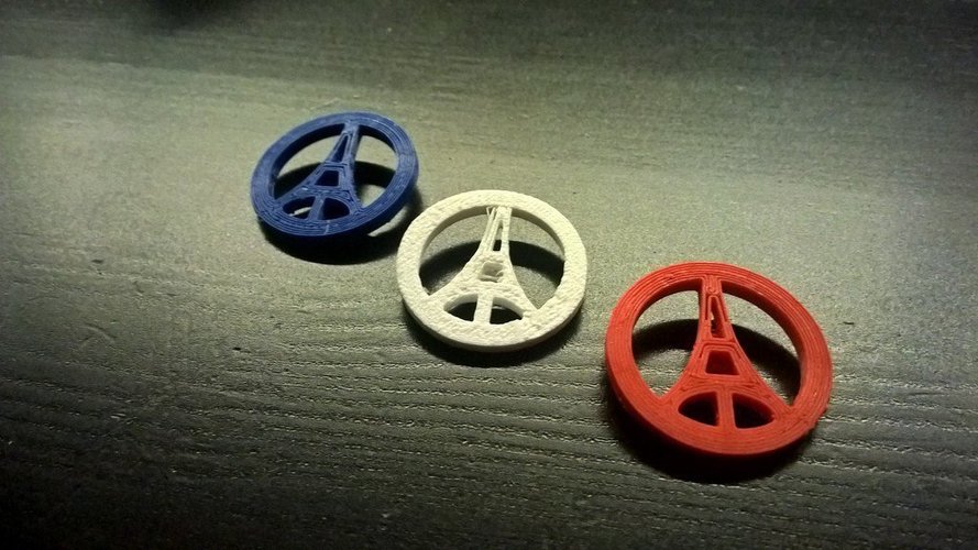 Snap #ParisPeace 3D Print 51023