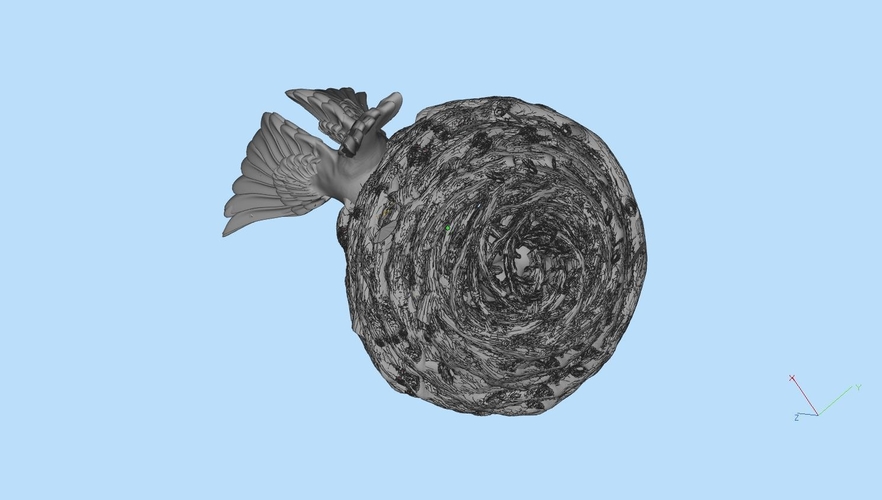 nest bird 3D Print 510291