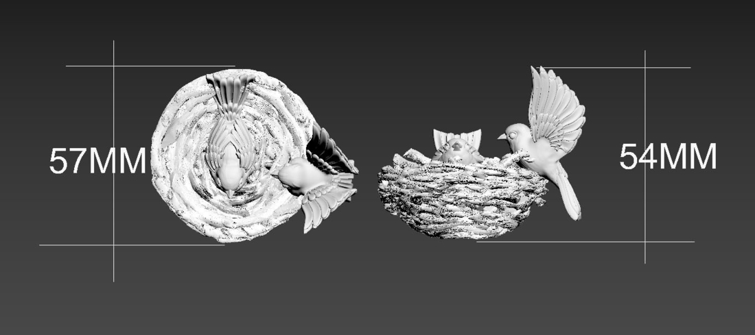 nest bird 3D Print 510292