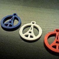 Keychain #ParisPeace - Thumbnail 3