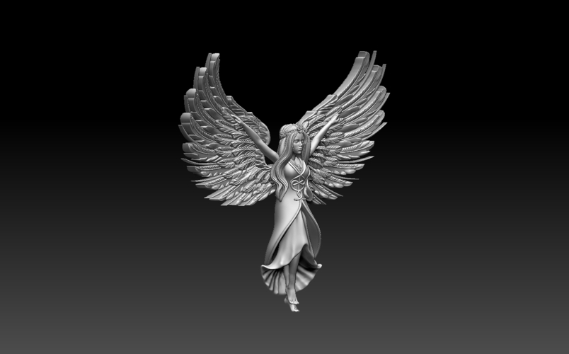 angel 3D Print 510395