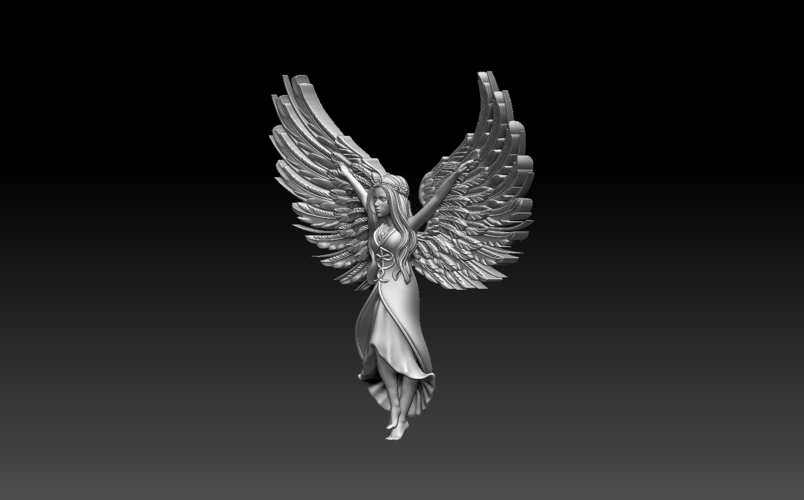 angel 3D Print 510397