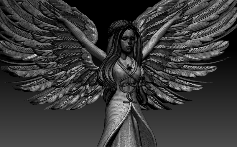 angel 3D Print 510399