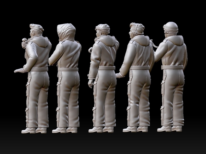 british tank crew 3D Print 510402