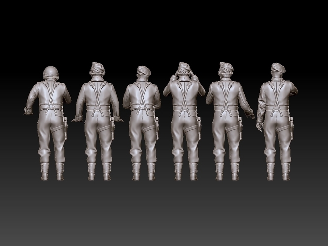 british tank crew 3D Print 510421