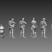 Attack Soldiers Confederate us civil war - Thumbnail 4