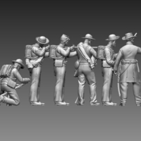 Attack Soldiers Confederate us civil war - Thumbnail 6
