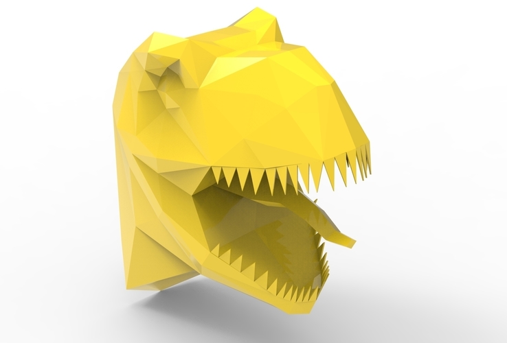 TRex head sculpture 3D Print 510442