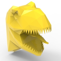 TRex head sculpture - Thumbnail 1