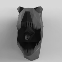 TRex head sculpture - Thumbnail 6