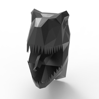 TRex head sculpture - Thumbnail 12