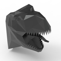 TRex head sculpture - Thumbnail 14